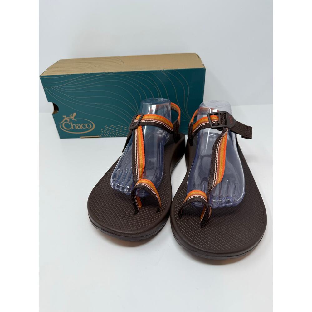 Chaco Sandals Men's Size 10 Bodhi Java Maroon Flip Flop Sandals Summer Footwear - Picture 5 of 11